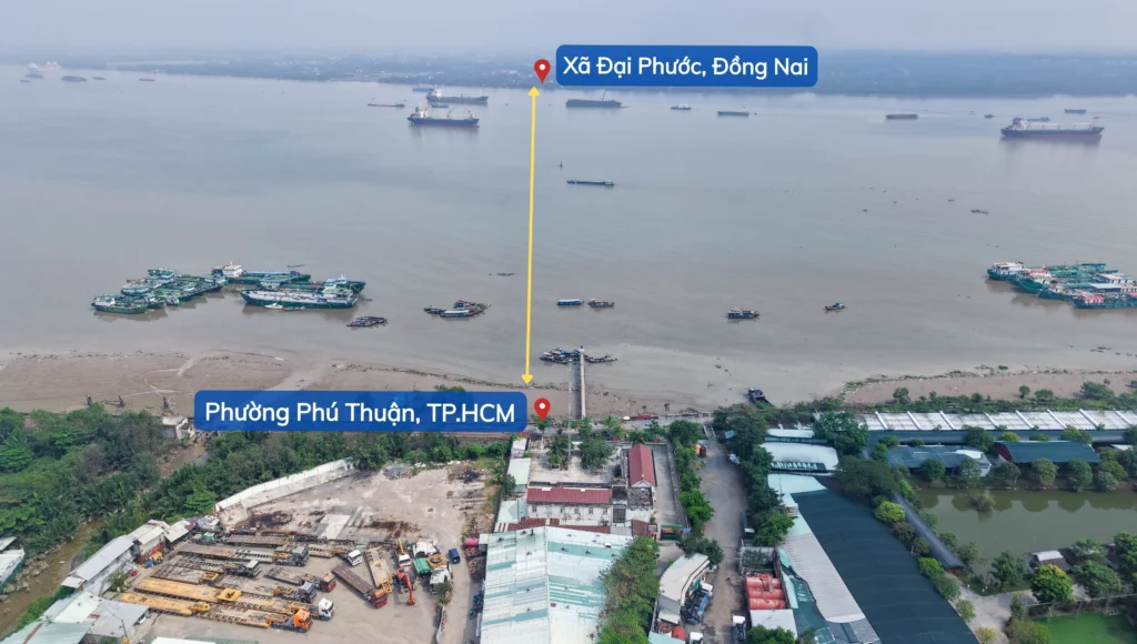 Cập Nhập Tiến Độ Xây Cầu Phú Mỹ 2 Mới Nhất 3 toan canh khu vuc xay cau phu my 2 hslands 0971884881