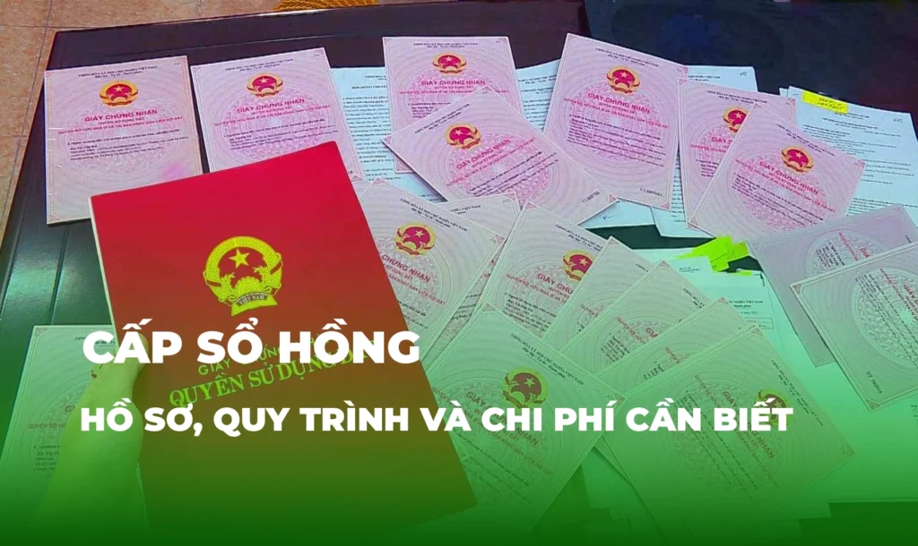 Cấp sổ hồng: Hồ sơ, quy trình và chi phí cần biết 8 cao so hong ho so quy trinh va chi phi can biet hslands