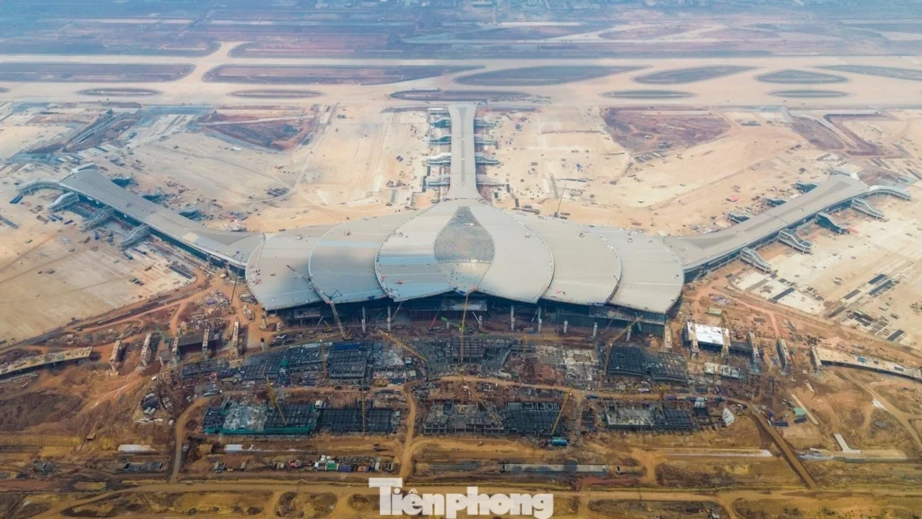 Sân bay Long Thành vào tiến độ mới: Cập nhật mốc quan trọng 3 day nhanh tien do san bay long thanh hslands