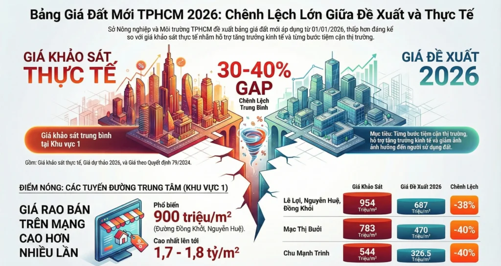 Giá đất TP Hồ Chí Minh: Cập nhật mới nhất và xu hướng 2026 4 giá đất tp hồ chí minh