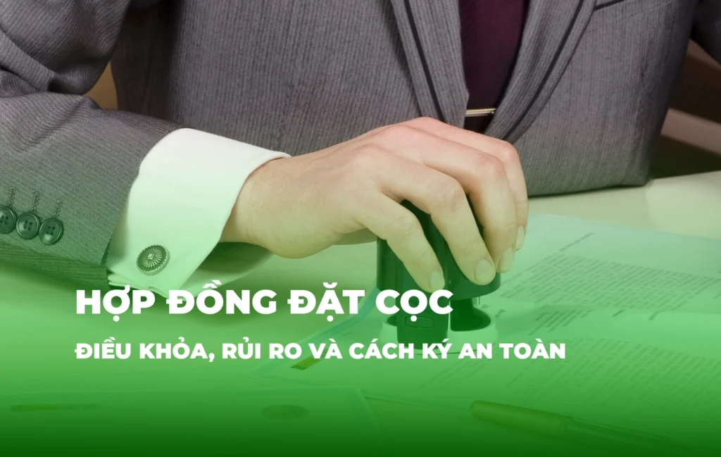 Hợp đồng đặt cọc: Điều khoản, rủi ro và cách ký an toàn 7 hop dong dat coc dieu khoan rui ro va cach ky an toan hslands